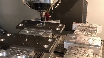 Cutting 1018 on a Haas DM1 using GW Schultz end mill and Fusion 360 Demo