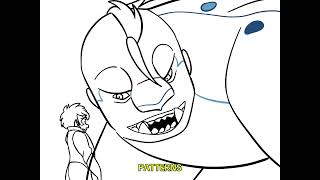 Bruce and Marlin Finding Nemo fan animation (Tolkien AU)