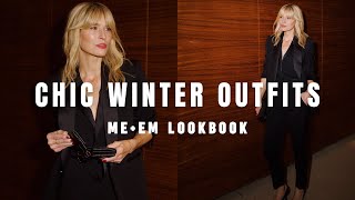 EFFORTLESSLY CHIC WINTER OUTFITS | ME+EM TIMELESS LOOKBOOK