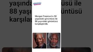 Morgan Freeman'ın 50 yaşındaki görüntüsü ile 88 yaşındaki görüntüsü karşılaştırıldı