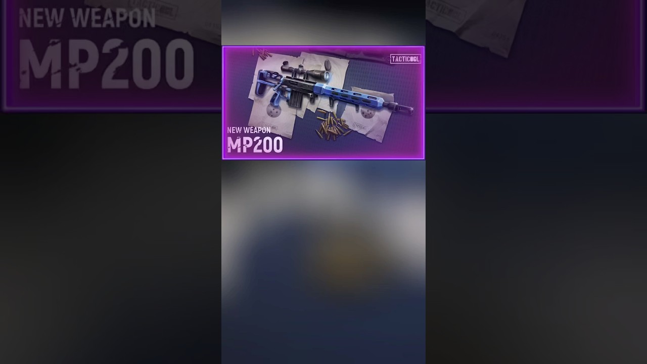 Coming soon: New sniper rifle MP200 