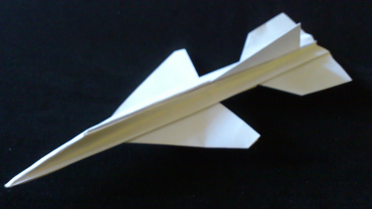 Cara Membuat Origami Pesawat  Supersonic Origami  Pesawat  