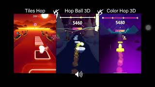 Tiles hop vs hop ball 3d vs color hop 3d unity the fat rat