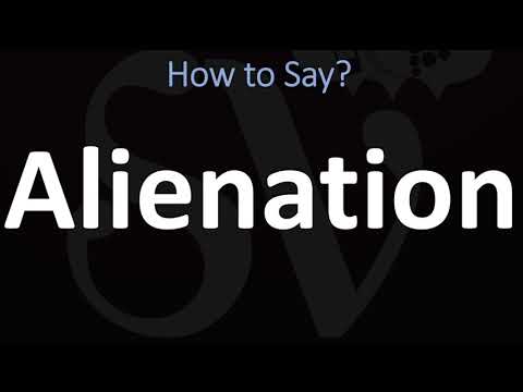 Video: Vilken är den bästa synonymen till ordet alienation?