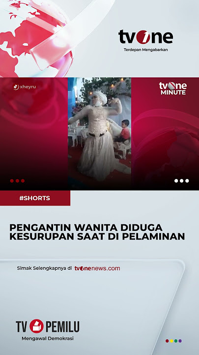 Download lagu HEBOH! Pengantin Wanita Kesurupan Saat Pesta Pernikahan Sedang Berlangsung #shorts #tvone #news