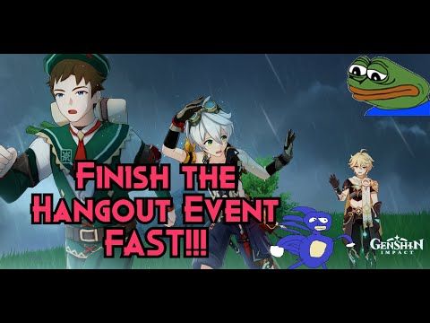 Hangout Events Speedrun Guide u0026 Tips - 1.4 Genshin Impact