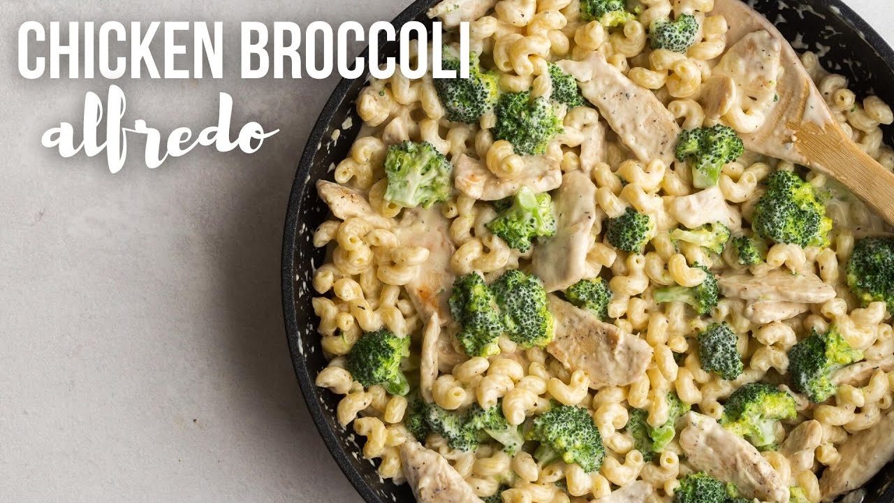 Chicken Broccoli Alfredo (ready in 35 minutes) | The Recipe Rebel