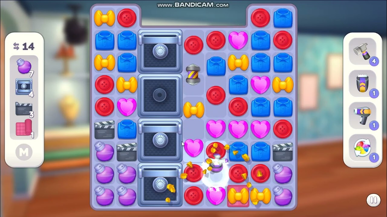 Makeover Match - Swap & Style level 194 no power-ups