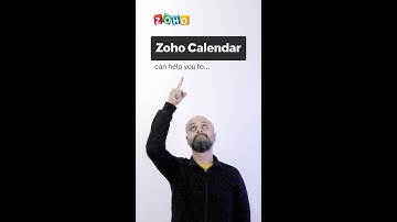Plan your week with #ZohoCalendar