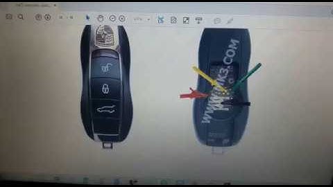 MK3 Unlock Porsche OEM Remotes key code 7PP959753BS 7PP959753BM  7PP959753AJ