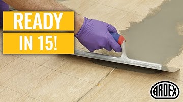 Maak vloeren snel glad en egaliseer ze met ARDEX Feather Finish