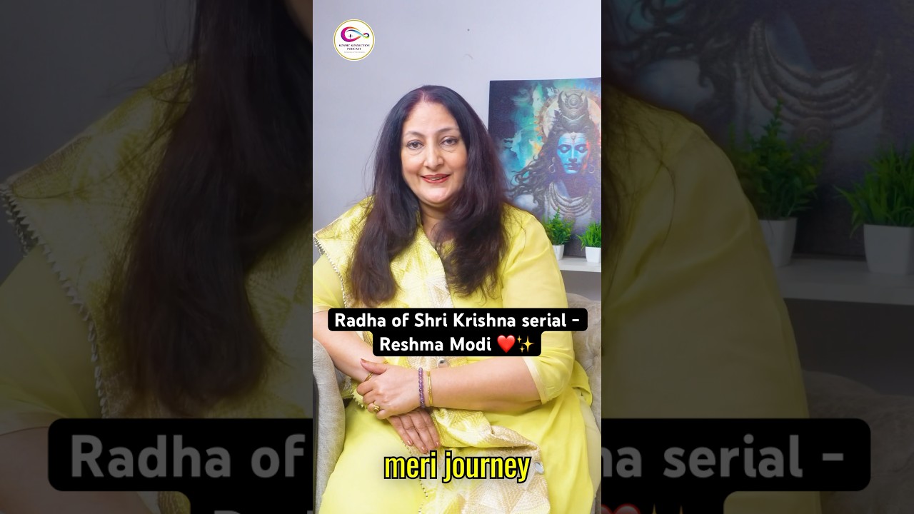 Introducing Radha of Shree Krishna serial - Actress Reshma Modi ❤️✨ 