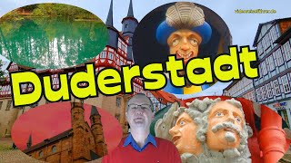 HARZ ! Duderstadt/Harz*Fachwerkstadt🏰🌄😃 Sehenswürdigkeiten per Video* Rathaus*Anreischke*Rhumequelle