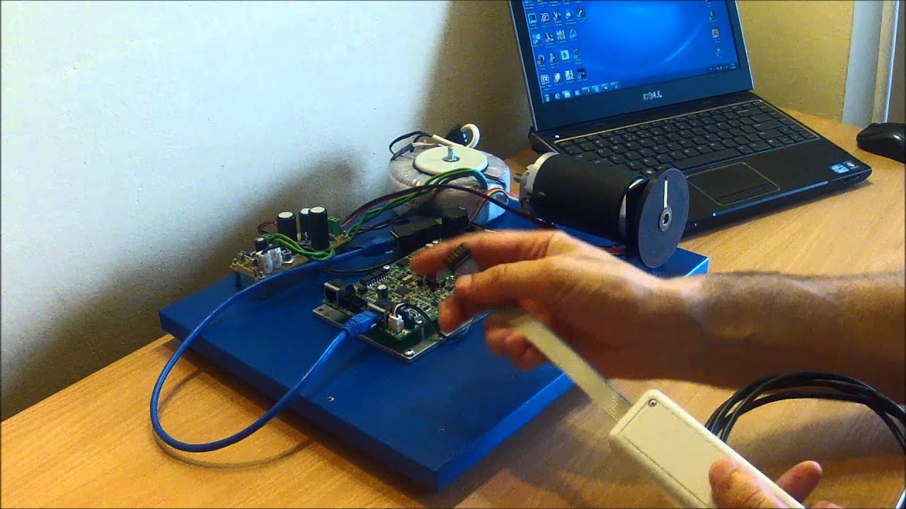 How to control DC servo motor with potentiometer - closed loop - YouTube