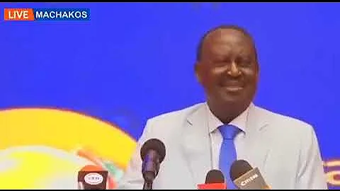 Raila odinga last speech before he died ( who told you that ODM will not have a Candidate 2027)