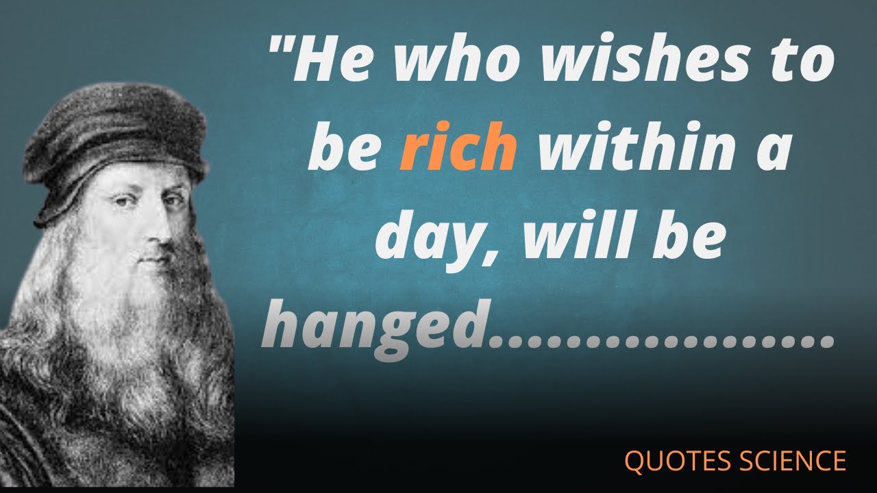 Powerful Inspirational video Leonardo Da Vinci Motivate Genuine Quote|Monalisa Theory & Experiment