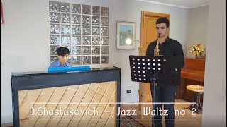 Dmitri Shostakovich - Jazz Waltz no 2 for piano and saxphone