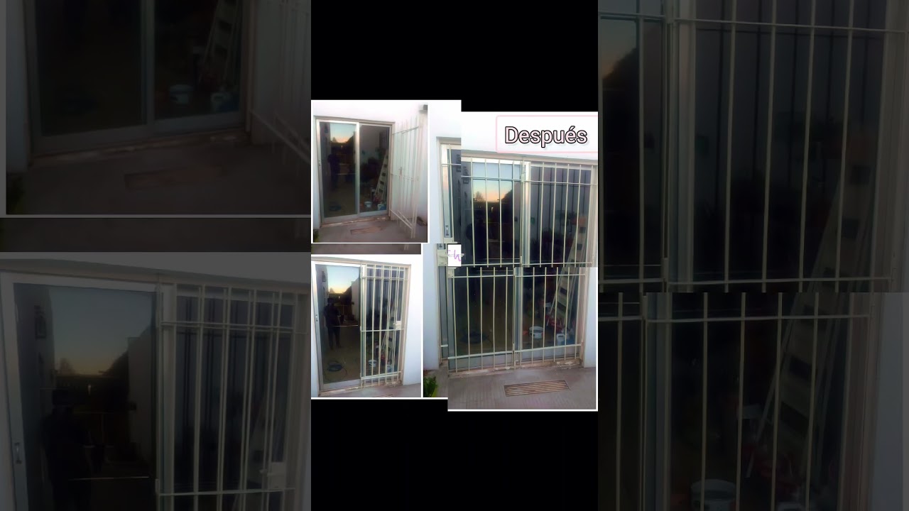 🔧 Restauración, Refuerzo y Pintado de Reja  