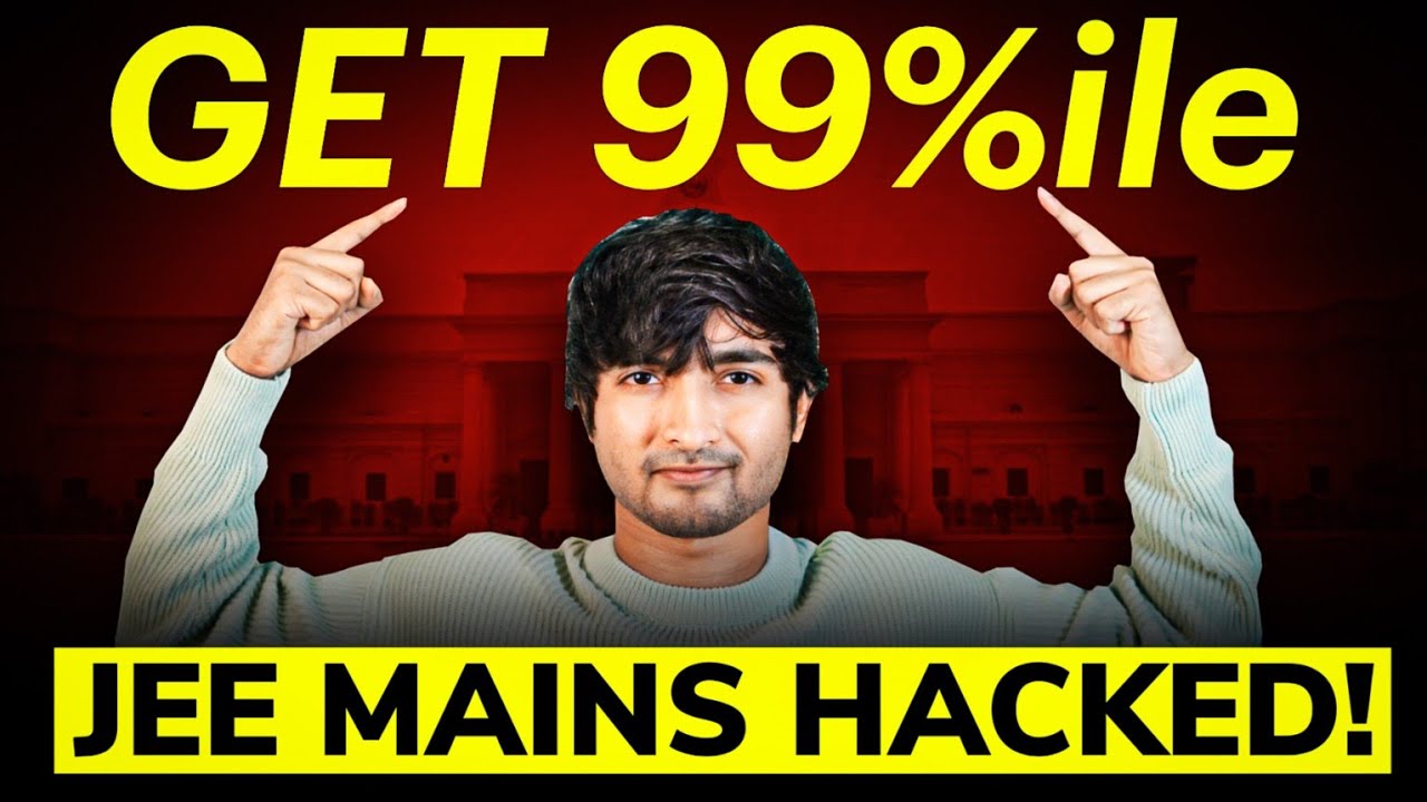 5X Easier To Score 99 Percentile With 5 Hacks | JEE Mains 2024 # ...
