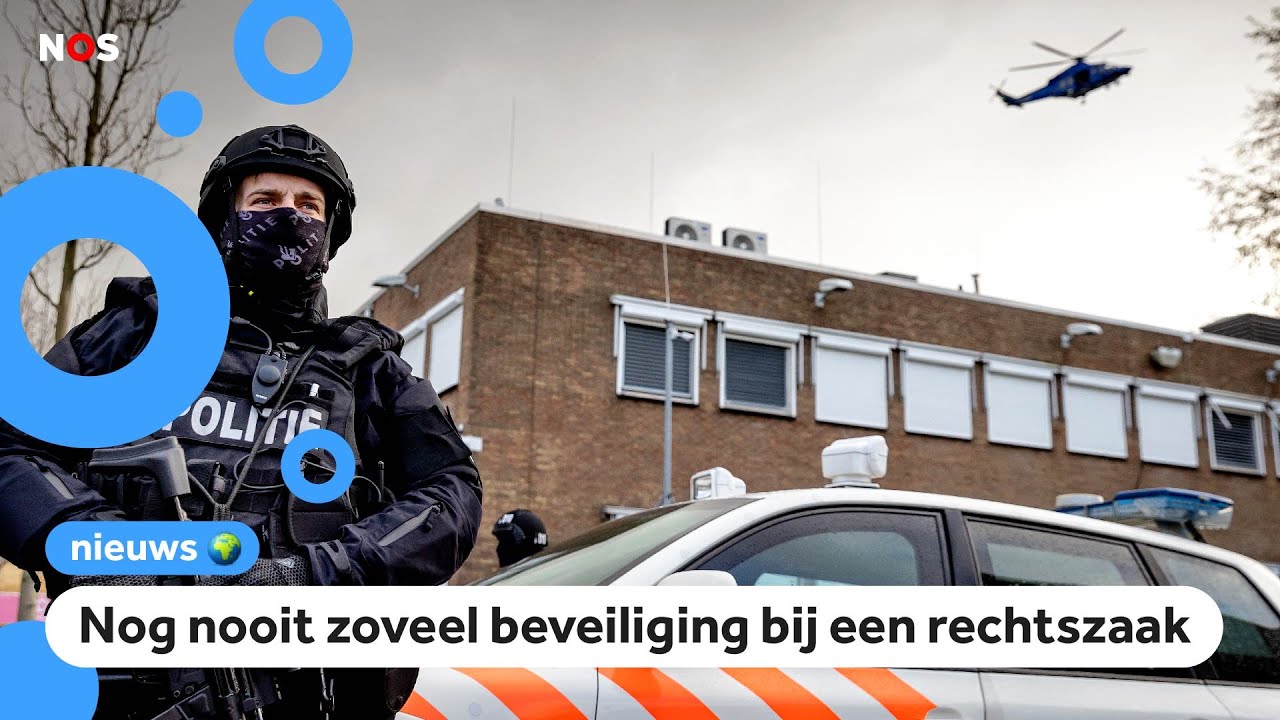 Grote rechtszaak tegen crimineel Ridouan Taghi begonnen