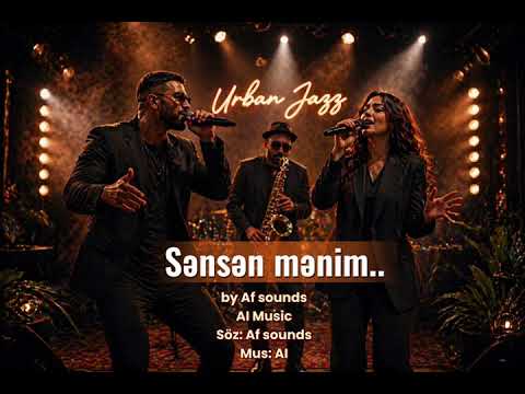 Sənsən mənim…| Urban Jazz | AI Music | by Af sounds |#aimusic #afsounds #ai #azərbaycanmusiqi #urban