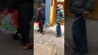 2 Blind People Bump Into Each Other (@questmarley)