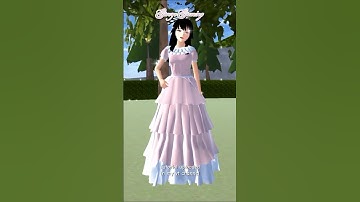 New dress tutorial, uploaded in my yt channel. #sakuraschoolsimulator #shorts #trending