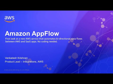 Leveraging Amazon AppFlow to Transfer Data Between SaaS Applications and AWS Services