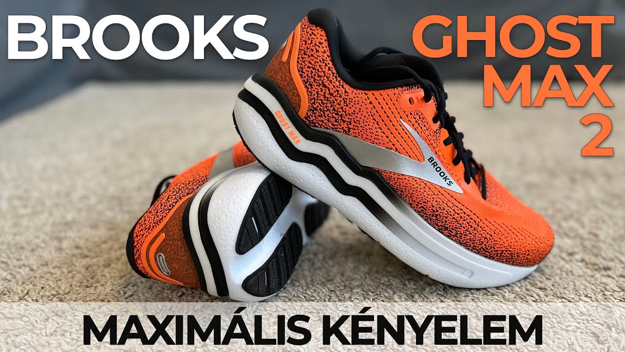 video Brooks Ghost Max 2 futócipő