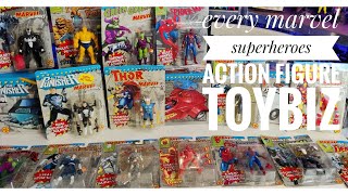 Marvel superheroes Toybiz 1990s Every action figure #toybiz #actionfigurereview