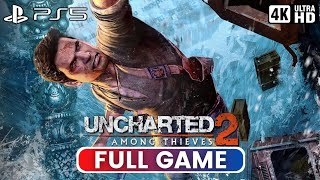 UNCHARTED 2: AMONG THIEVES REMASTERED | Full Game (PS5 Gameplay 4K 60FPS)