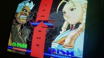 Street Fighter Alpha 3, CPS2, 38" Arcade CRT