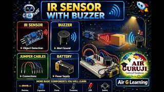IR Sensor Buzzer Project | Object Detection Alarm