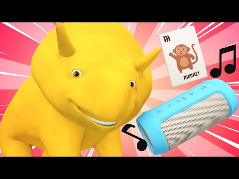 Dźwięki Zwierzątek z Dino i Diną - ucz się z Dino dinozaurem 👶 Bajki Edukacyjne dla Dzieci