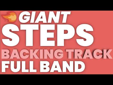 Giant Steps Backing Track (FAST!) Full Band