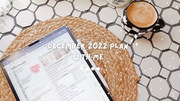 ❄️ iPad Plan with me 👩🏻‍💻☃️ 2022 PWM