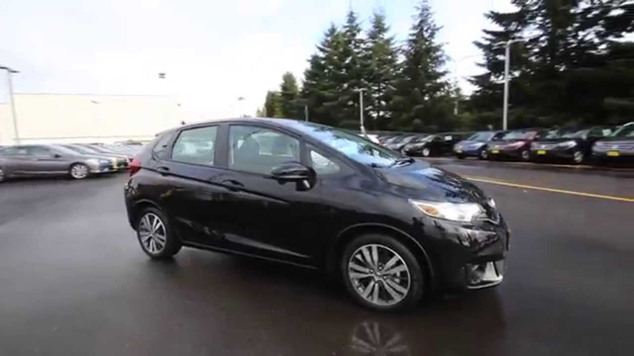 2015 Honda Fit EX | Crystal Black | FM728137| Seattle ...