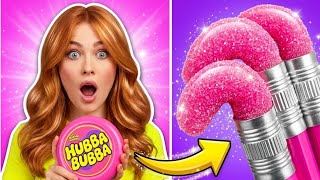 NEW 123 GO! SOFT GIRL VS E-GIRL || One Colour Food Challenge screenshot 1