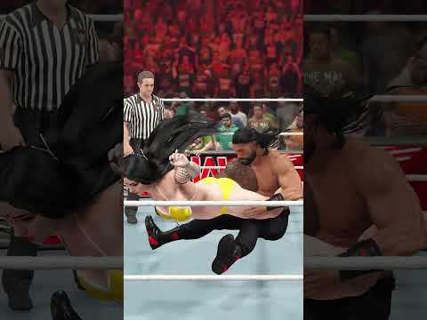 Roman Reigns Vs Indian Female Wrestler WWE Raw Highlights