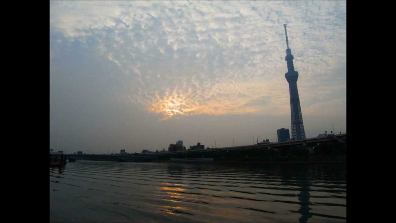 東京スカイツリーと金環日食が見える場所を探しに行きました Youtube