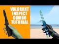 Valorant Inspect Animation Balisong Tutorial (Advanced Combo #1)