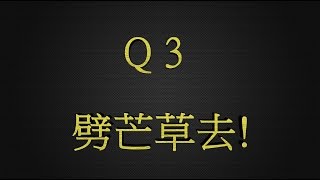 q3劈草去