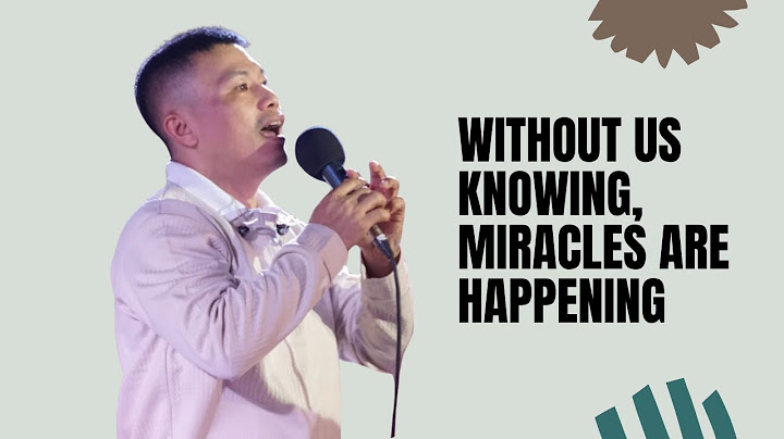 Without Us Knowing, Miracles Are Happening |  Guike Panmei