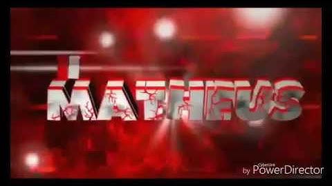 Intro com nome Matheus