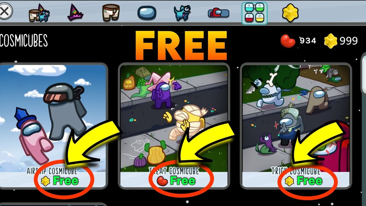 SECRET CODE TO UNLOCK ALL SKINS, PETS & HATS FOR FREE IN AMONG US!  (iOS/ANDROID/PC) 