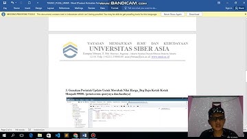 UTS PEMROGRAMAN PL/SQL