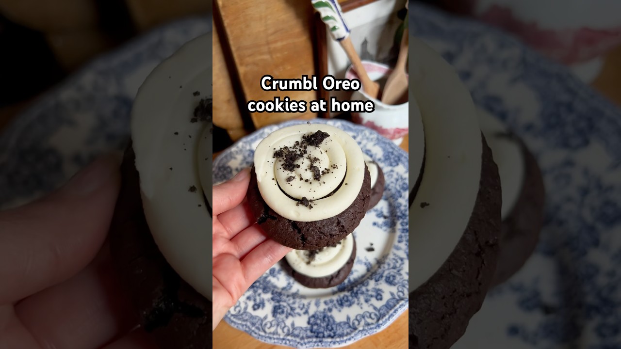 Печенье Oreo с крошкой дома! 