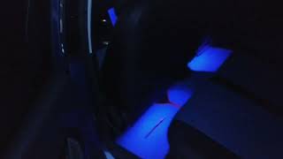 Подсветка для ног любыми цветами в Polo Sedan