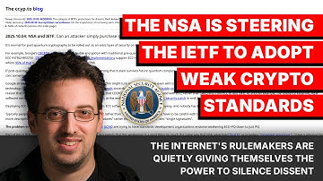 NSA Pushing For Weak Encryption?!?