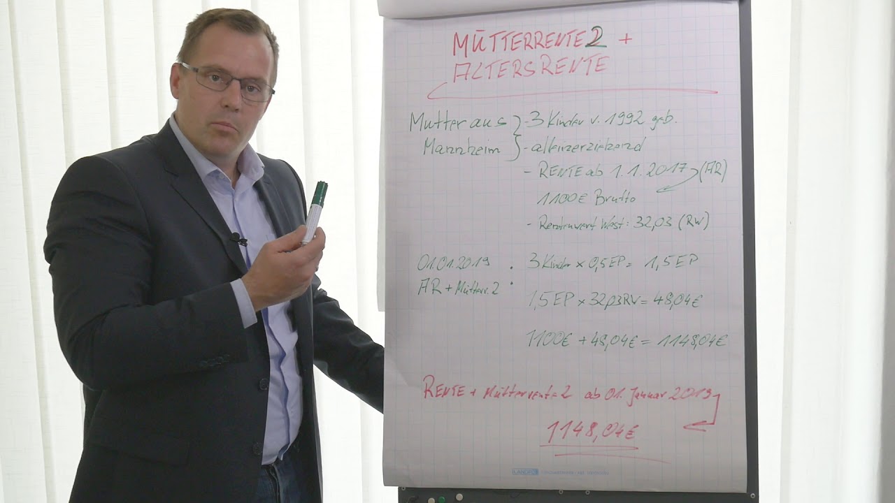 New Update Mütterrente 2 - so wird sie berechnet